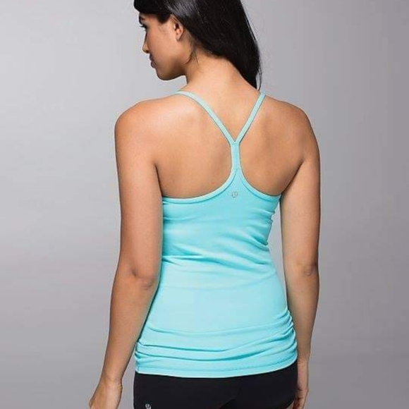 Lululemon Power Y Tank - Angel Blue